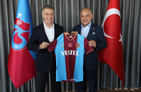 TFF Bakan Mehmet Bykeki'den Trabzonspor'a ziyaret