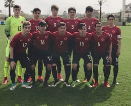  U15s Beat Romania: 1-0