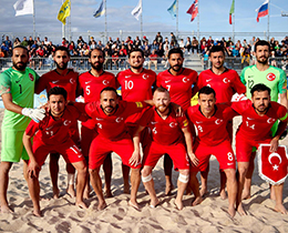 Plaj Futbolu Milli Takm, spanyaya 8-6 yenildi