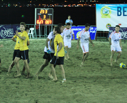 Plaj Futbolu Liginde Evrenseki, Alanya ve Karasu etaplar tamamland