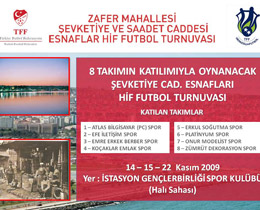 Samsun Esnaf Turnuvas 14 Kasmda balyor