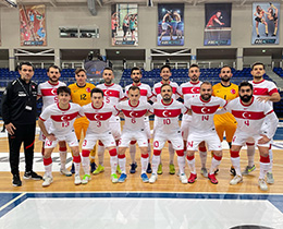 Futsal A Milli Takm, sraile 2-1 yenildi