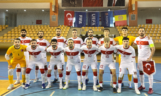 Futsal A Mill Takm, zel Mata Andorra ile 0-0 Berabere Kald