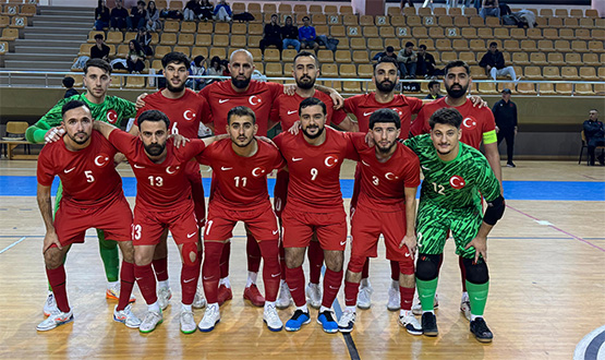 Futsal A Mill� Tak�m�m�z, Arnavutluk ile �kinci Kez Kar��la�t�