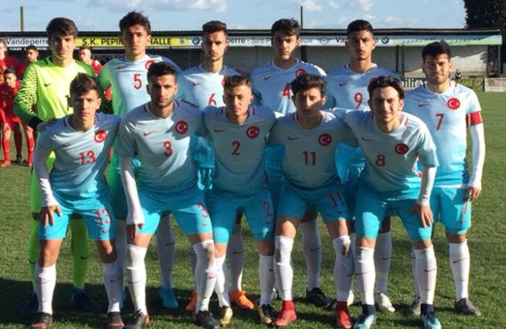 U18 Milli Takm, Belika'y 2-1 yendi