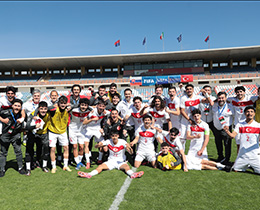 U19 Mill� Tak�m�m�z, Elit Tur �lk Ma��nda Slovakya�y� 1-0 Ma�lup Etti