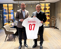 Engelli Futbolu Koordinasyon Kurulu Ba�kan� Vural�dan �avu�o�lu�na Ziyaret