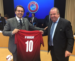 Mete Dren, UEFA Salk Komitesi toplantsna katld