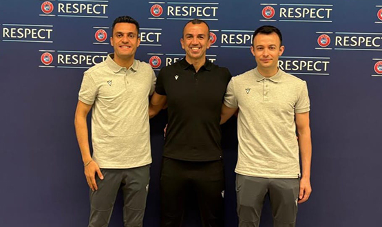 Hakemlerimiz UEFA CORE Kursu'na Kat�ld�