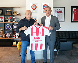 1. Lig Kulpler Birlii Bakan Saraliolundan Bakan Hacosmanoluna Ziyaret