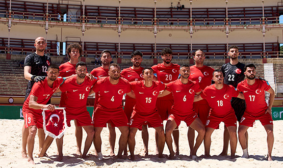 Plaj Futbolu Mill� Tak�m�m�z, �ekya ile Kar��la�acak