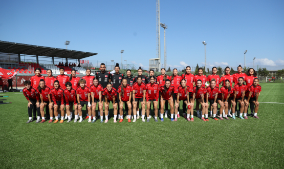 U23 Kad�n Mill� Tak�m�m�z Haz�rl�k Kamp�na Ba�lad�