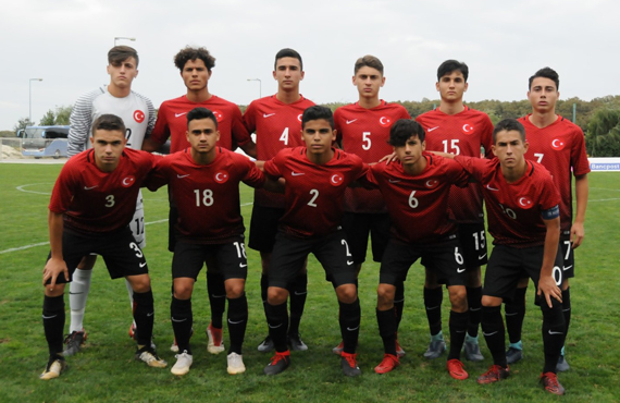 U16s beat Romania: 2-1