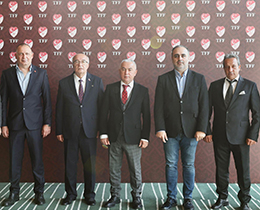 Mustafa �it ve Sacit Terzi�den TFF�ye Ziyaret