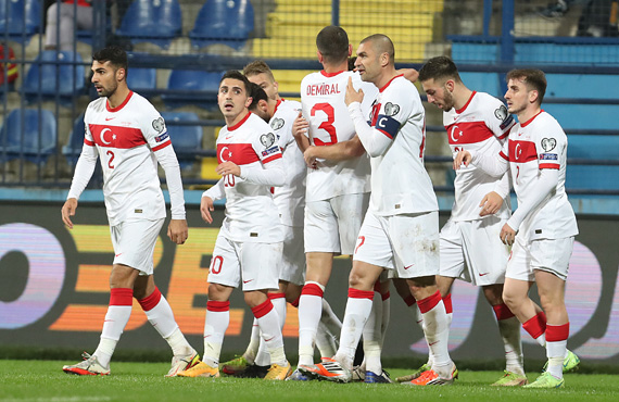 Turkey National Team made it to the play-offs: Montenegro 1-2 Turkey