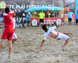 TFF Plaj Futbolu Liginde yar finalistler belli oldu