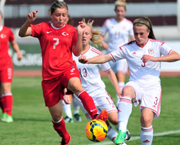 U19 Womens draw against Wales: 1-1