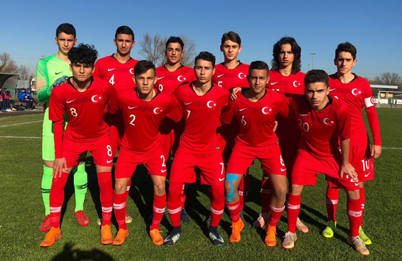 U16s draw with Italy: 1-1