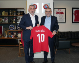 Davut Di�li�den TFF Ba�kan� Hac�osmano�lu�na Ziyaret