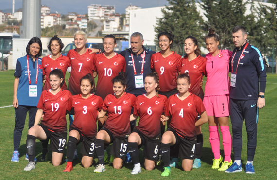 U19 Kadn Milliler, Rusya'ya 1-0 yenildi