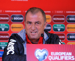 Fatih Terim basn toplants dzenledi