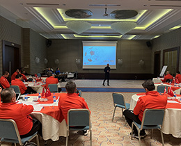 UEFA Pro Lisans Programının Üçüncü Yüz Yüze Eğitimi Antalyada Başladı