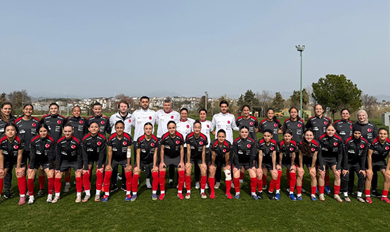 U17 K�z Mill� Tak�m�m�z, K�rg�zistan Kar��s�nda