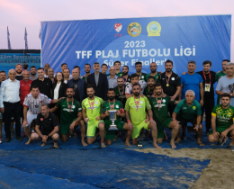2023 TFF Plaj Futbolu Ligi Sper Finallerinde ampiyon Belli Oldu