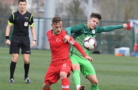 U19 Milli Takm, Slovenya'ya 1-0 yenildi