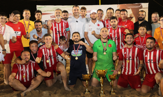 TFF Plaj Futbolu Ligi'nde Etap ampiyonlar Belli Oldu