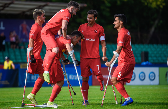 Ampute Futbol Milli Takmmz, Avrupa ampiyonas'nda eyrek finalde