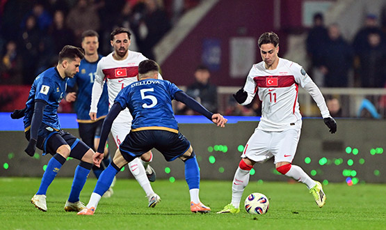 Kosova 0-1 T&uuml;rkiye<br />
�kinci Yar� Oynan�yor<br />