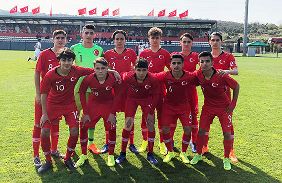 U15 Milli Takm, Arnavutluk'u 1-0 yendi