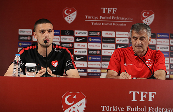 enol Gne ve Merih Demiral basn toplants dzenledi