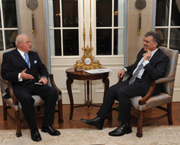 enes Erzik, Cumhurbakan Abdullah Gl ziyaret etti