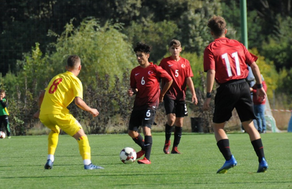 U16 Milli Takm, Romanya'ya 1-0 yenildi