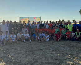 TFF Plaj Futbolu Liginde Etap ampiyonlar Belli Oldu