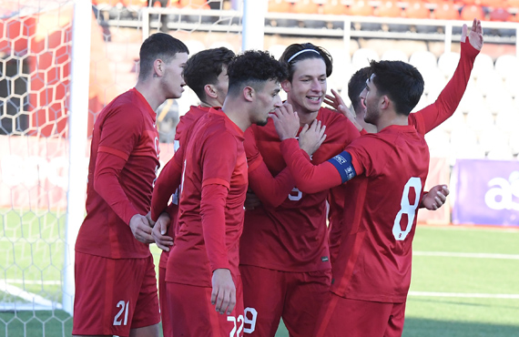 Ümit Milli Takm, Kazakistan' 1-0 yendi