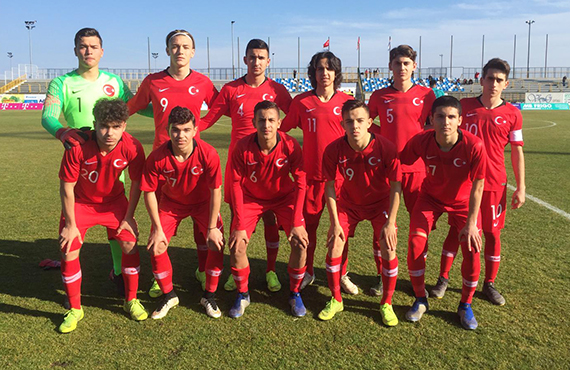 U16 Milli Takm Hrvatistan ile 1-1 berabere kald