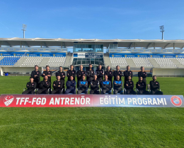 UEFA B/A Birleşik Antrenör Eğitim Programının 1. Aşaması Tamamlandı
