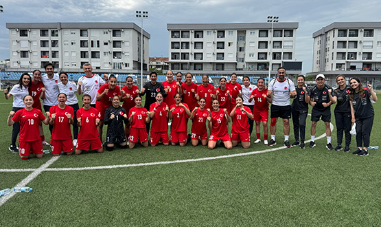 U16 K�z Mill� Tak�m�m�z, Slovakya'y� 2-0 Ma�lup Etti