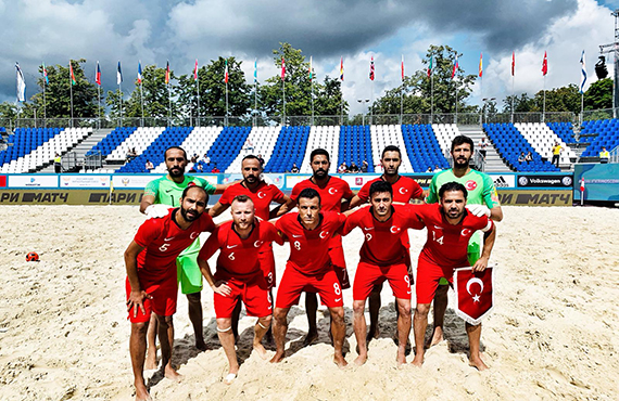 Beach Soccer National Team lost against Belarus: 6-3