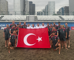Plaj Futbolu Mill Takmmz, Grcistanda 15 Temmuz ehitlerini And