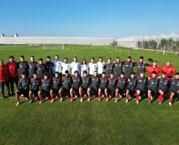 U16 Mill� Tak�m�m�z�n Haz�rl�k Kamp� Antalya�da Ba�lad�