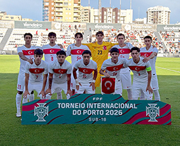 U18 Mill&icirc; Tak�m�m�z, Portekiz&rsquo;e 3-2 Ma�lup Oldu