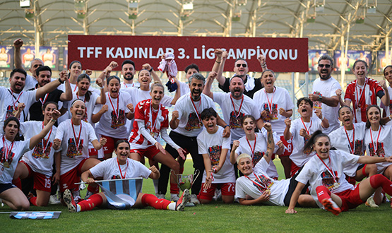 Siverek İdmanyurdu Spor, TFF Kadınlar 2. Ligi'ne Yükseldi