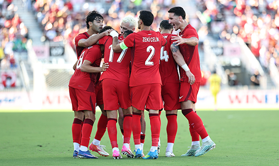 T&Uuml;RK�YE 2-1 VENEZUELA