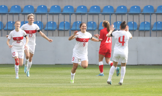 Kadın A Milli Takımı, Azerbaycan'ı 1-0 Yendi