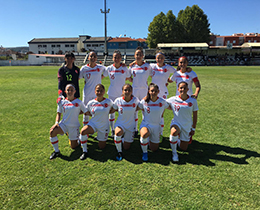 Womens U19s lost against Portugal: 5-0