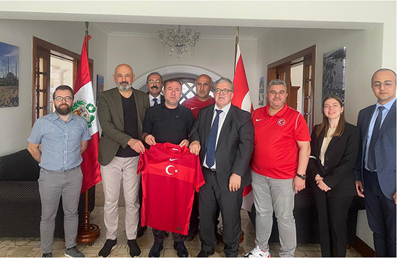 TFF'den Peru Bykeliliimize ziyaret